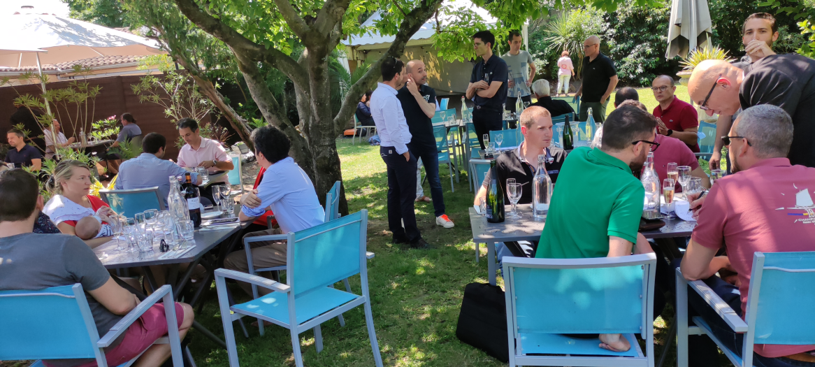 22 ALUMNI au repas du Groupe Bordeaux